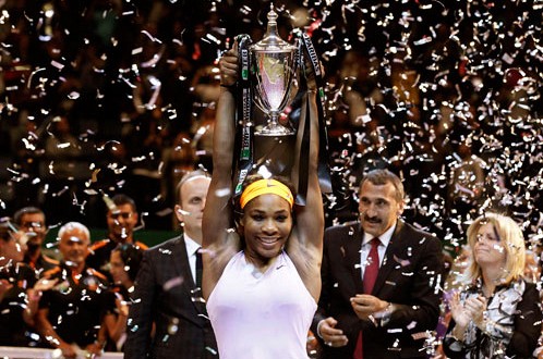 Tay vợt số 1 thế giới Serena Williams lần thứ tư vô địch Giải WTA Championships,